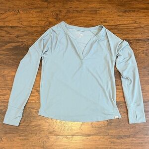 L.L. Bean Women's ribbed performance Long Sleeve Tee size M (P5)